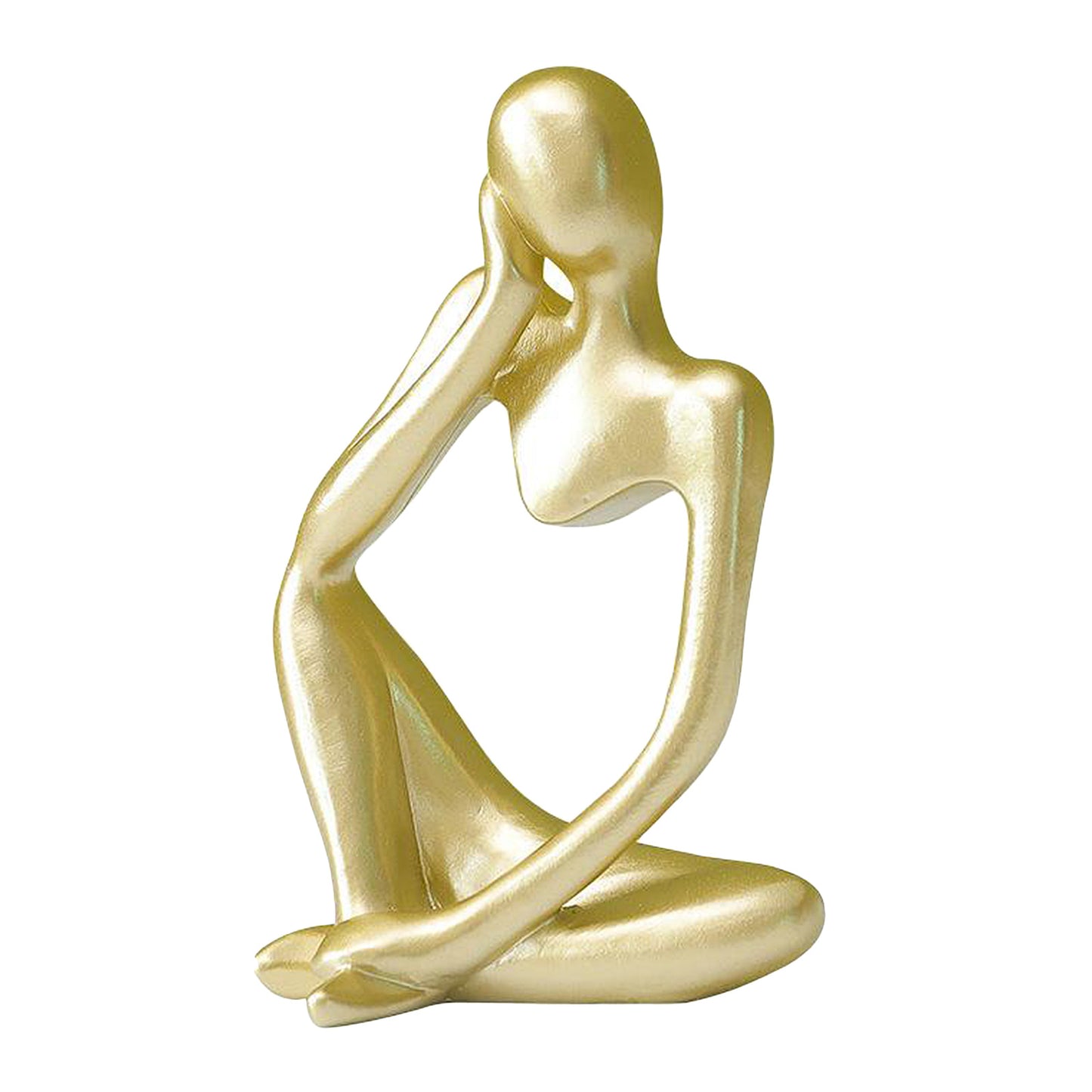 Abstract Thinker Creative Resin Sculpture Statue Character Craft Jewelry Sandstone Statue Decoration