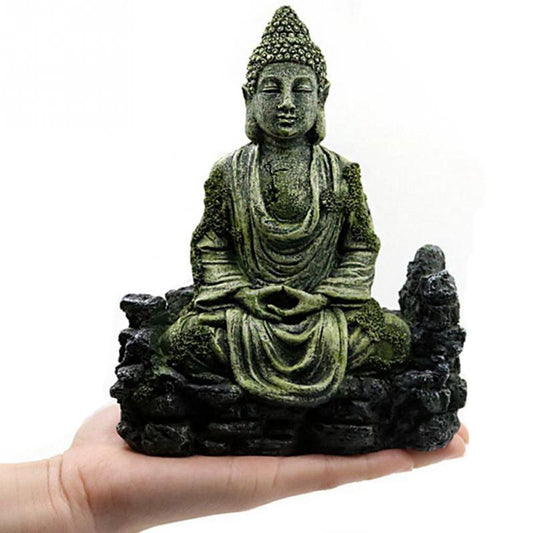 Religious stone Buddha statue